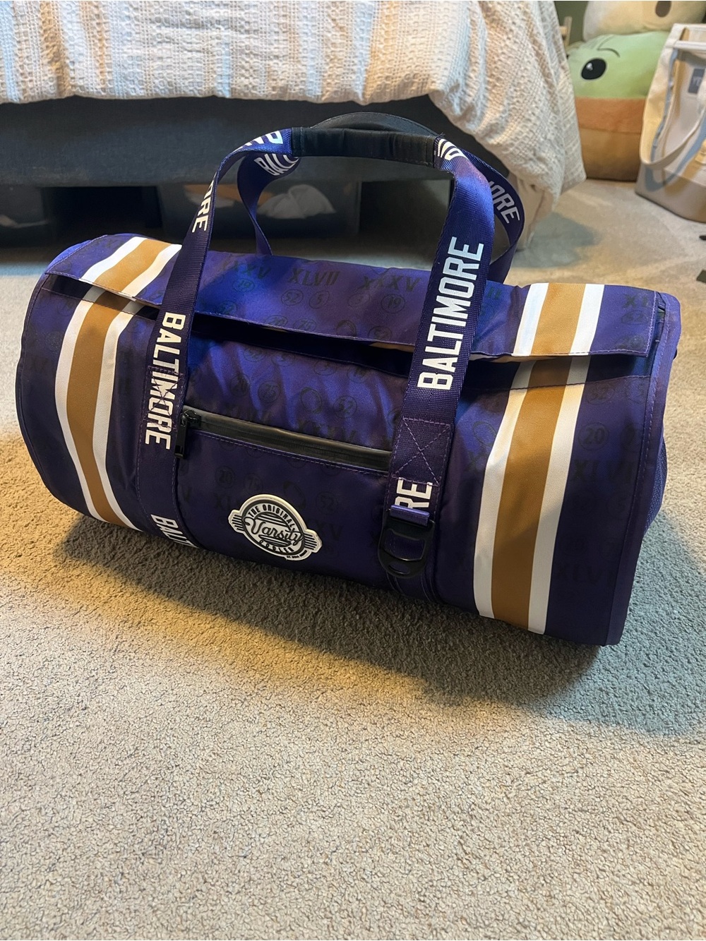 Varsity Baltimore Purple Soft Cooler/Duffle